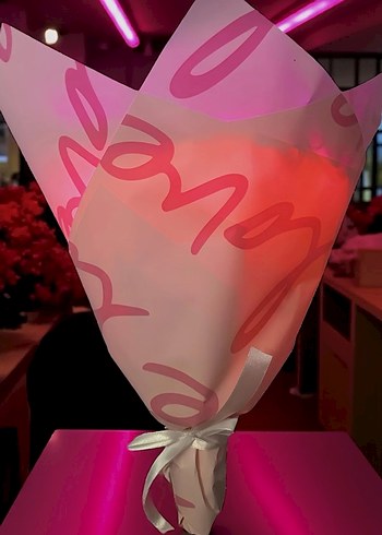 Pembe Şeffaf Kelebek çiçek - Görsel 3