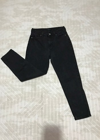 Trendyol & Milla Siyah Midi Kadın Denim Jean