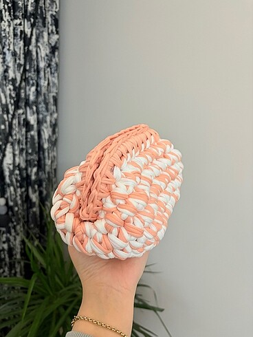 Diğer Pinterest penye ip makyaj çantası