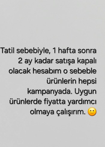 Tatil fırsatı