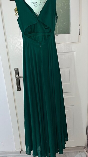 Şık abiye elbise - Görsel 5