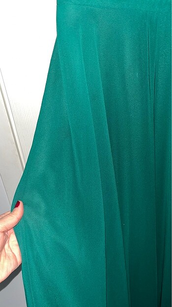 Şık abiye elbise - Görsel 8