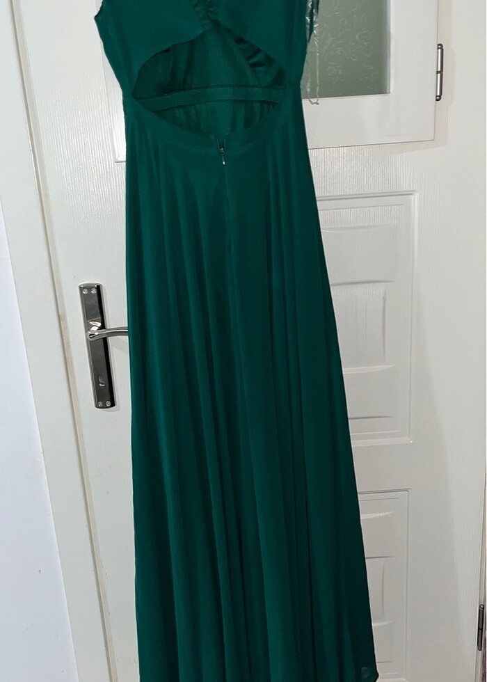 Şık abiye elbise - Görsel 5