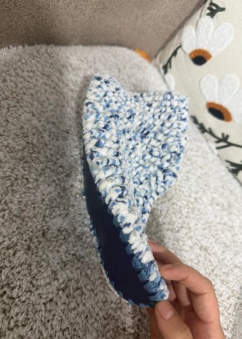 Gri Batik Desenli Patik - Görsel 2