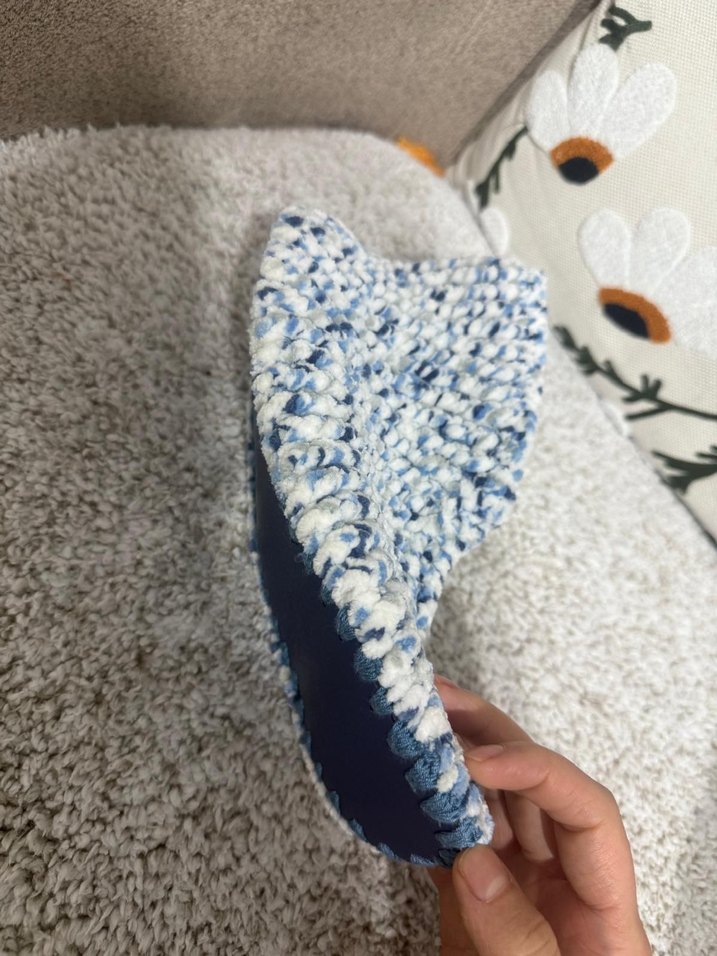 Gri Batik Desenli Patik - Görsel 2