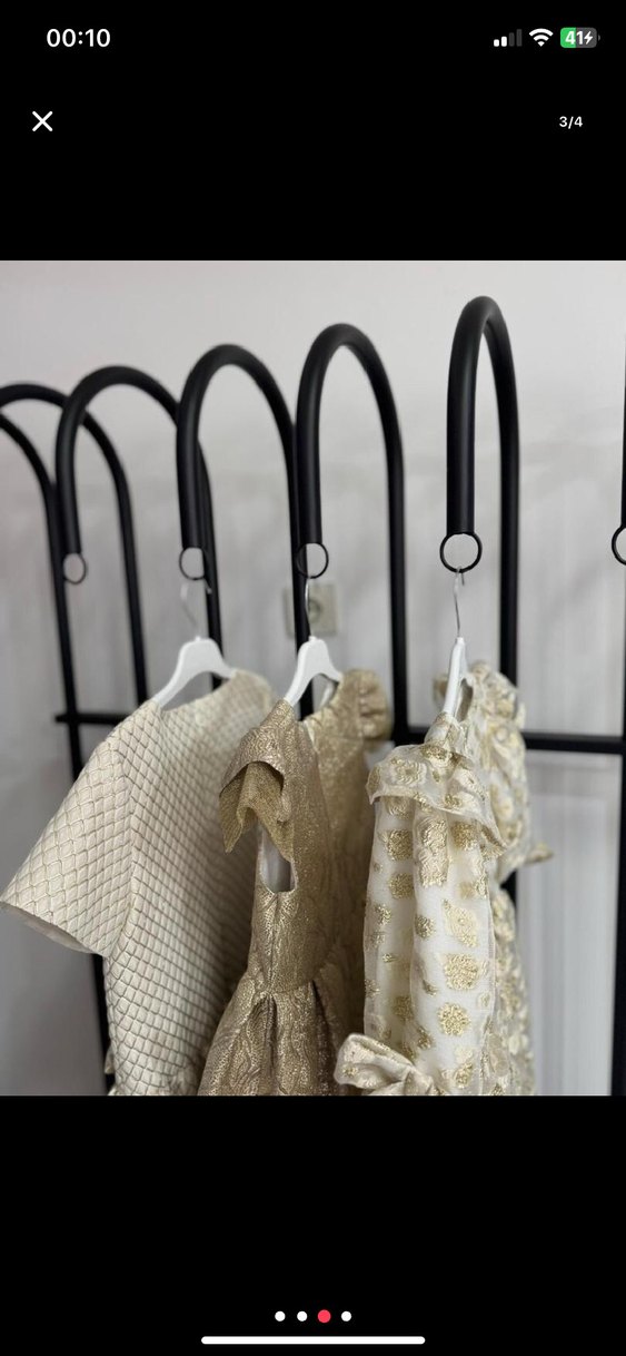 Siyah Metal Askılık Standı - Görsel 3