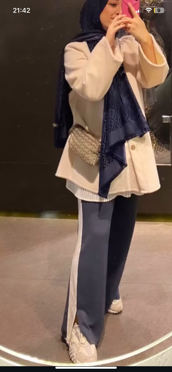 Camel Renk Bağlamalı Midi Kadın Takım - Görsel 2