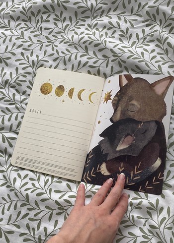 Köpek ve Ay Temalı Hikaye Defteri - Görsel 4