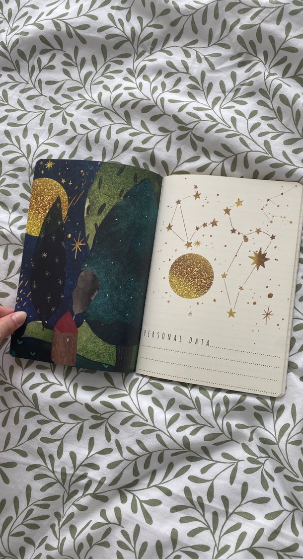 Köpek ve Ay Temalı Hikaye Defteri - Görsel 2