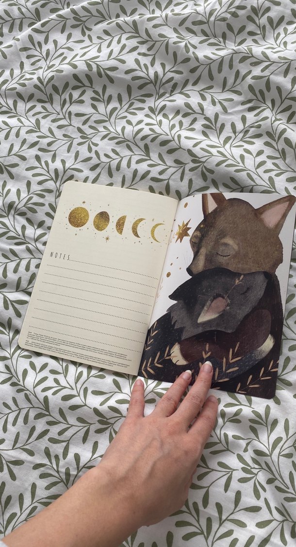 Köpek ve Ay Temalı Hikaye Defteri - Görsel 4