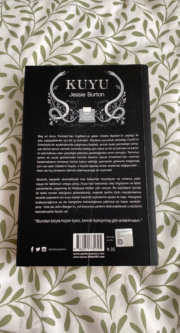 KUYU - Jessie Burton Kitabı - Görsel 3