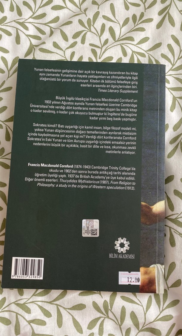 Sokrates Öncesi ve Sonrası - F.M. Cornford - Görsel 3