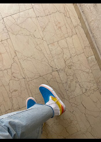 38,5 Beden Vans Renkli Kadın Spor Ayakkabı
