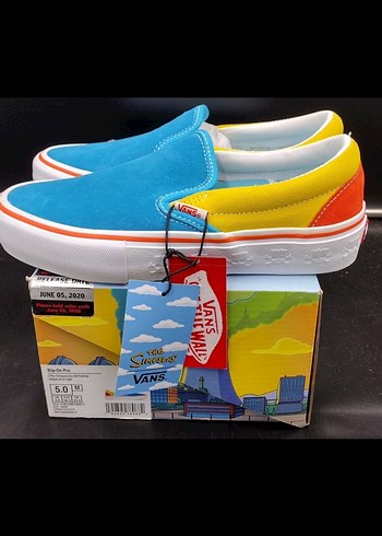 Vans Renkli Kadın Spor Ayakkabı