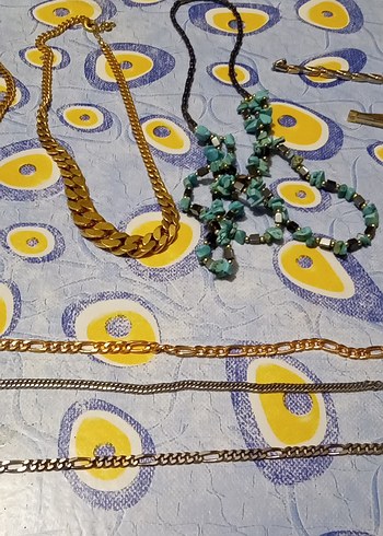 Yılan Desenli Altın Renk Çocuk Takı Seti - Görsel 3