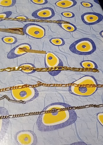 Yılan Desenli Altın Renk Çocuk Takı Seti - Görsel 2