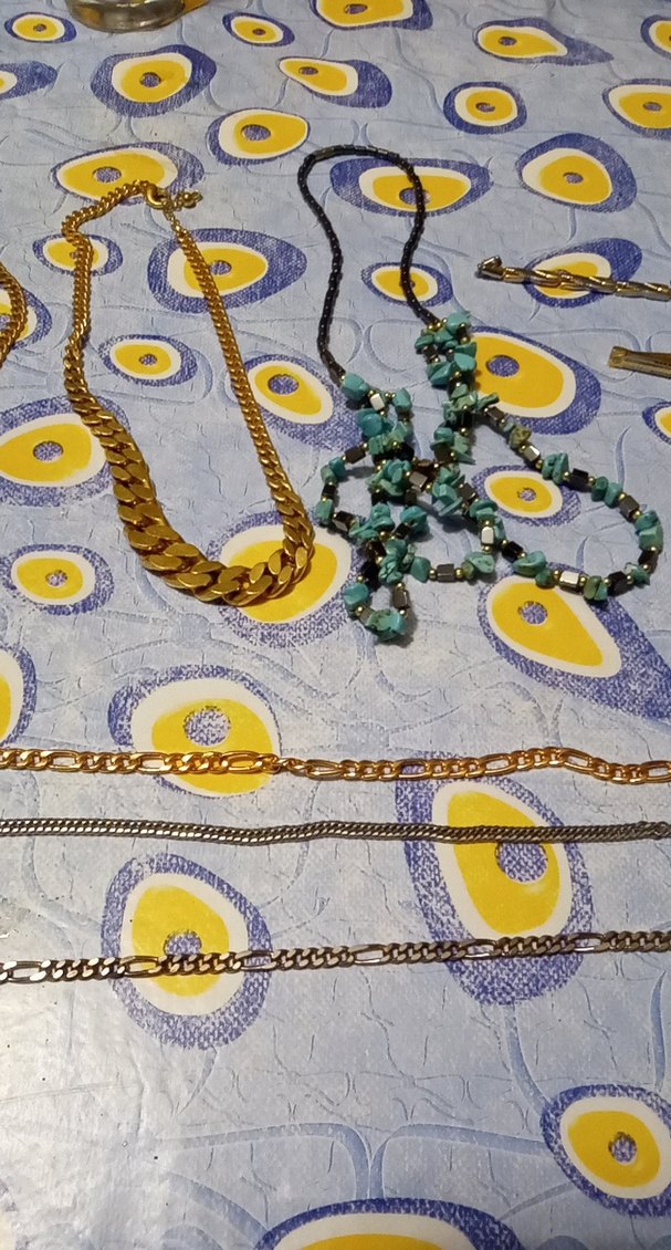 Yılan Desenli Altın Renk Çocuk Takı Seti - Görsel 3