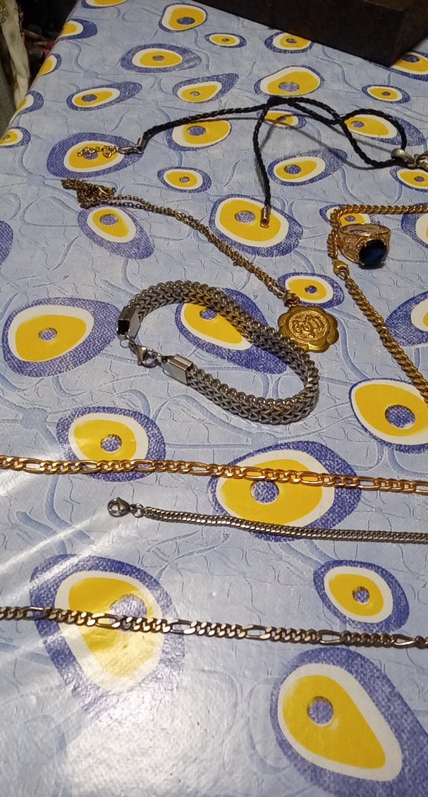 Yılan Desenli Altın Renk Çocuk Takı Seti - Görsel 5