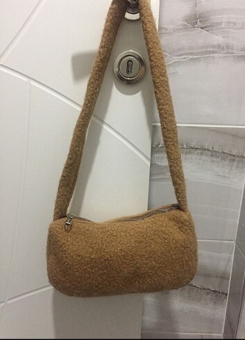 Beden camel Renk Teddy çanta