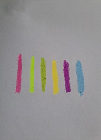  Beden Çevirmeli Fosforlu Pastel Boya