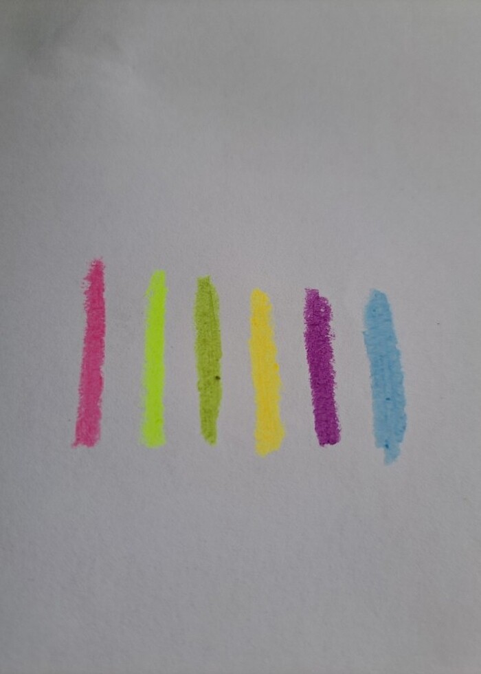 Çevirmeli Fosforlu Pastel Boya - Görsel 3