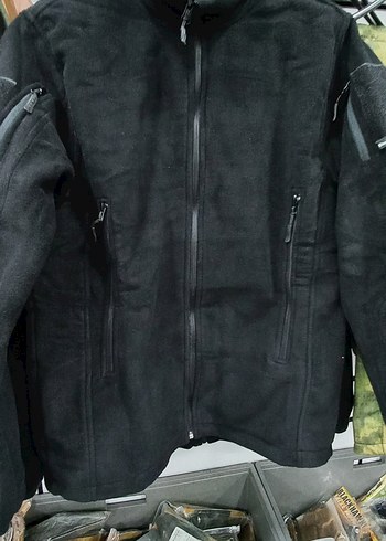 UNISEKS Haki ,SİYAH  SUTLU KAHVE (KREM)Polar Ceket. - Görsel 10