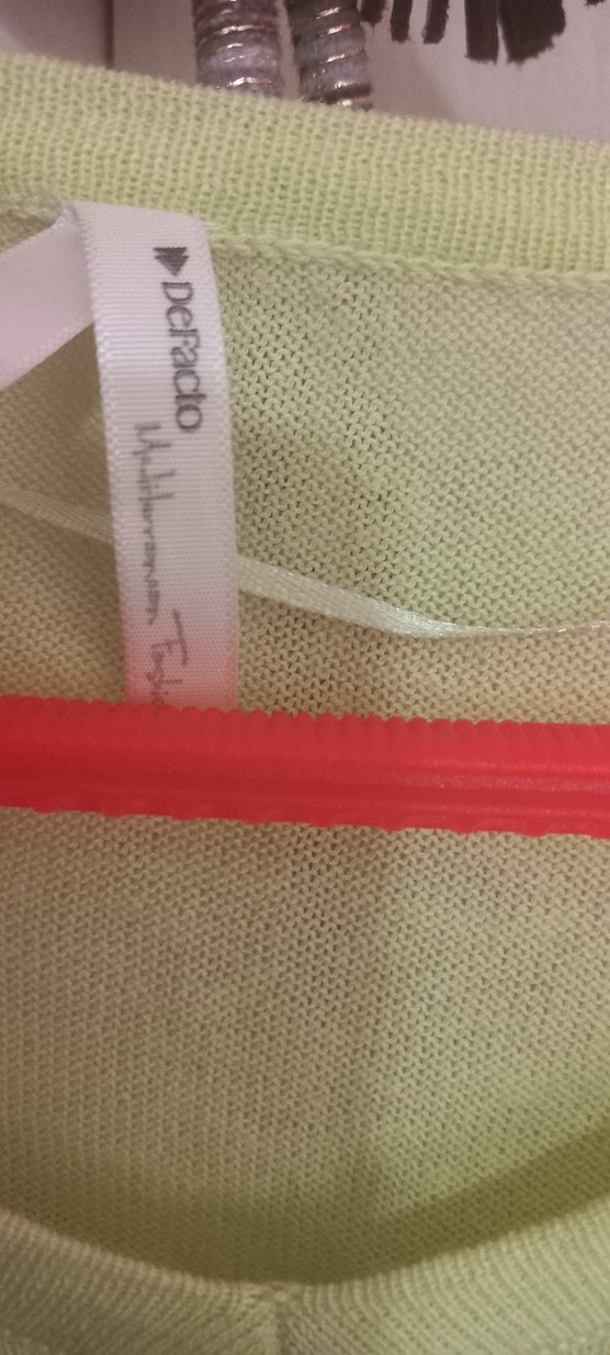 Kadın Yeşil Pamuklu  V Yaka KAZAK URUN BİRLEŞTİRME - Görsel 3