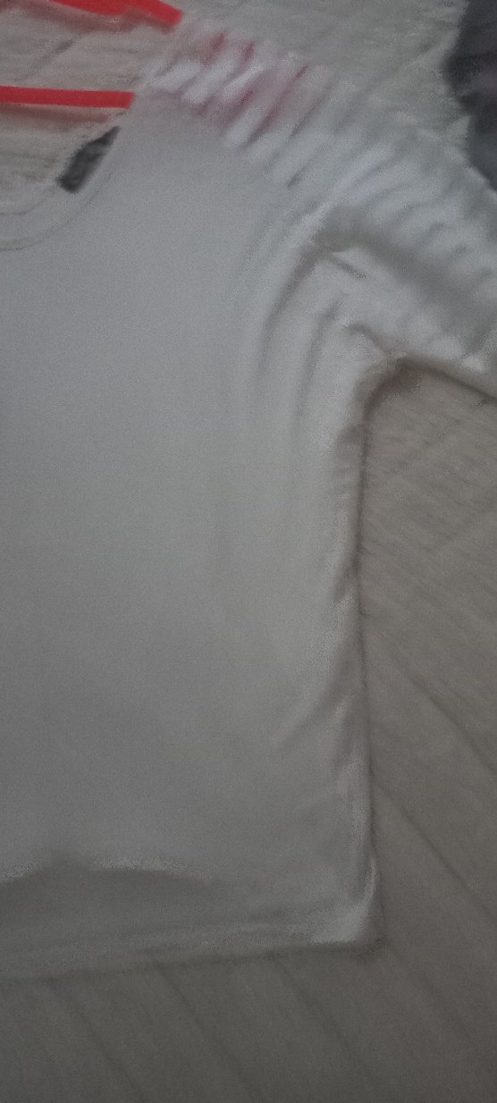 V Yaka Uzun Kollu Beyaz Kadın Tişört - Görsel 5