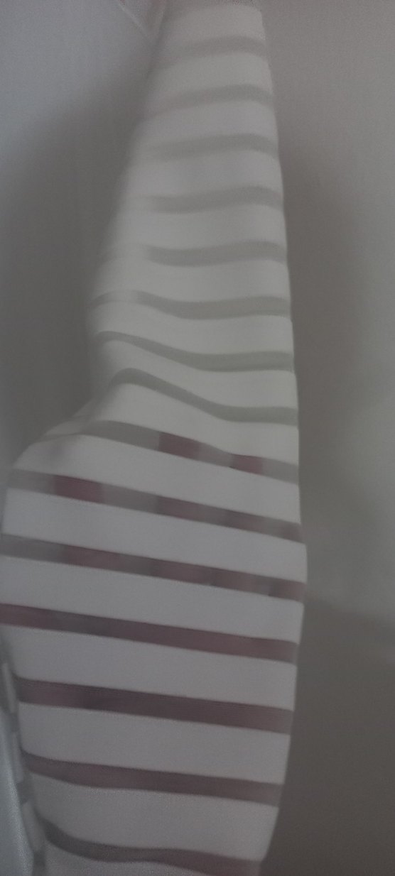 V Yaka Uzun Kollu Beyaz Kadın Tişört - Görsel 2