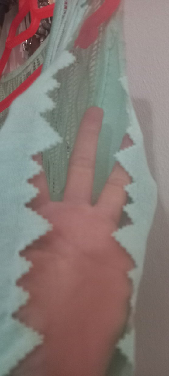 Turkuaz Örgü Triko Kadın Hırka ürün birlestirme - Görsel 4