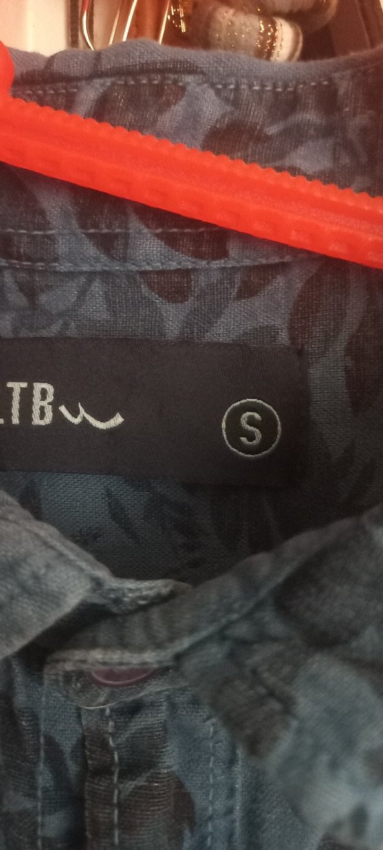 LACİVERT Desenli Uzun Kollu Erkek Gömlek - Görsel 3