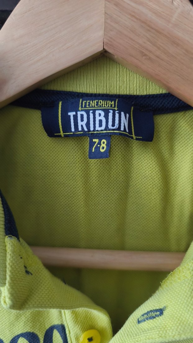 Fenerbahçe Baskılı Sarı Erkek Polo Tişört - Görsel 2