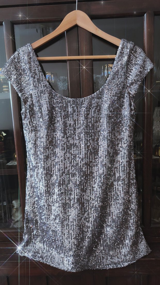 Gri pullu Parti Elbisesi - Görsel 3