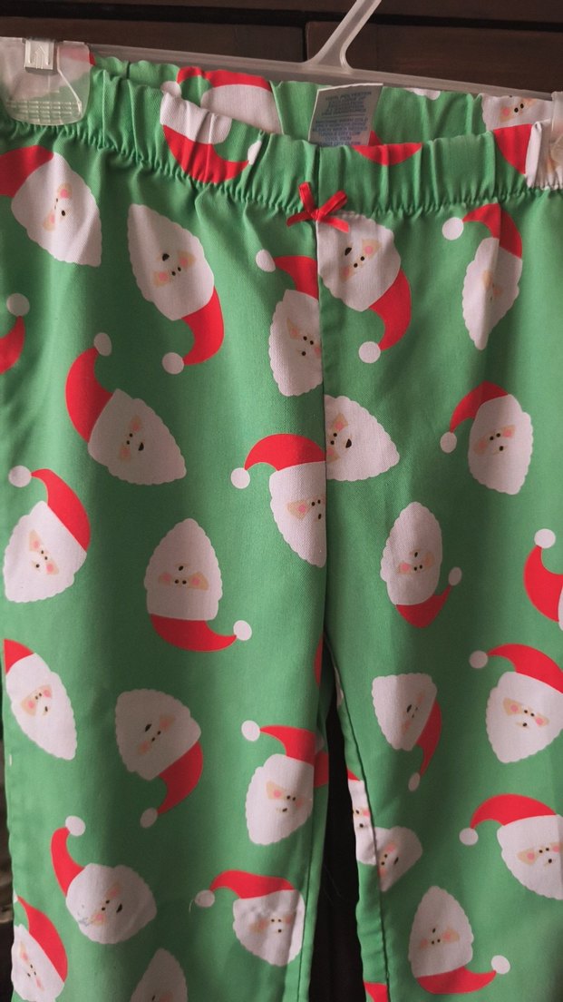 Yeşil Baskılı Kız Çocuk pijama altı - Görsel 2