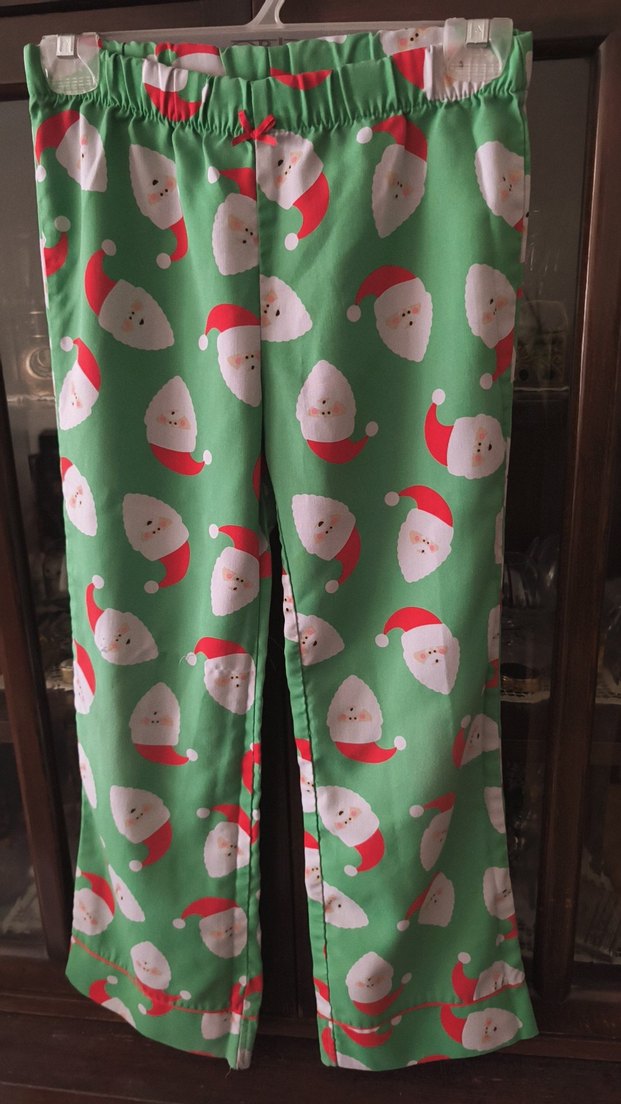 Yeşil Baskılı Kız Çocuk pijama altı - Görsel 3