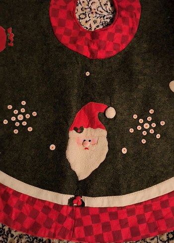 yılbaşı ağacı altlığı (happy holiday ağaç eteği) - Görsel 5