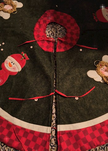 yılbaşı ağacı altlığı (happy holiday ağaç eteği) - Görsel 8