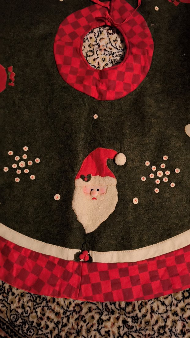 yılbaşı ağacı altlığı (happy holiday ağaç eteği) - Görsel 5