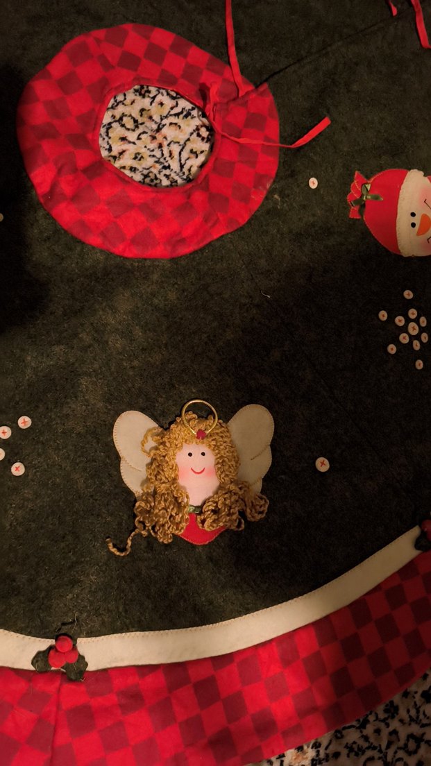 yılbaşı ağacı altlığı (happy holiday ağaç eteği) - Görsel 4