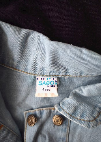 Düğmeli kot elbise - Görsel 4