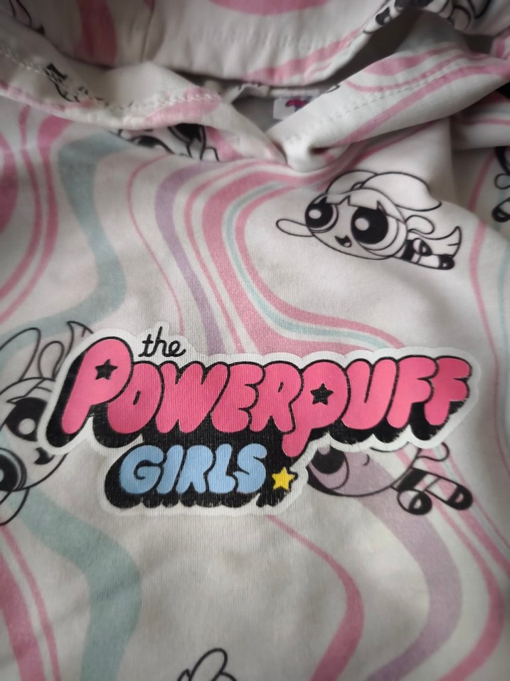 Powerpuff Girls Kapüşonlu Sweatshirt - Görsel 2