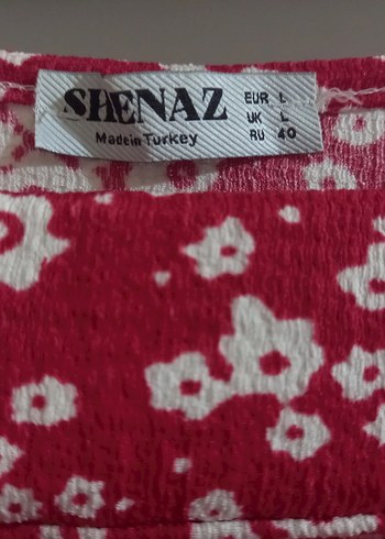 Bordo Çiçek Desenli V Yaka İkili Takım - Görsel 3