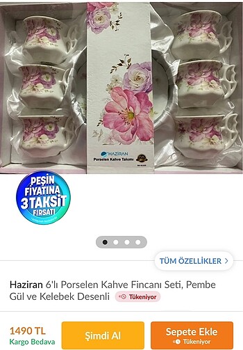 Cvs Çay fincanı / kahve fincanı