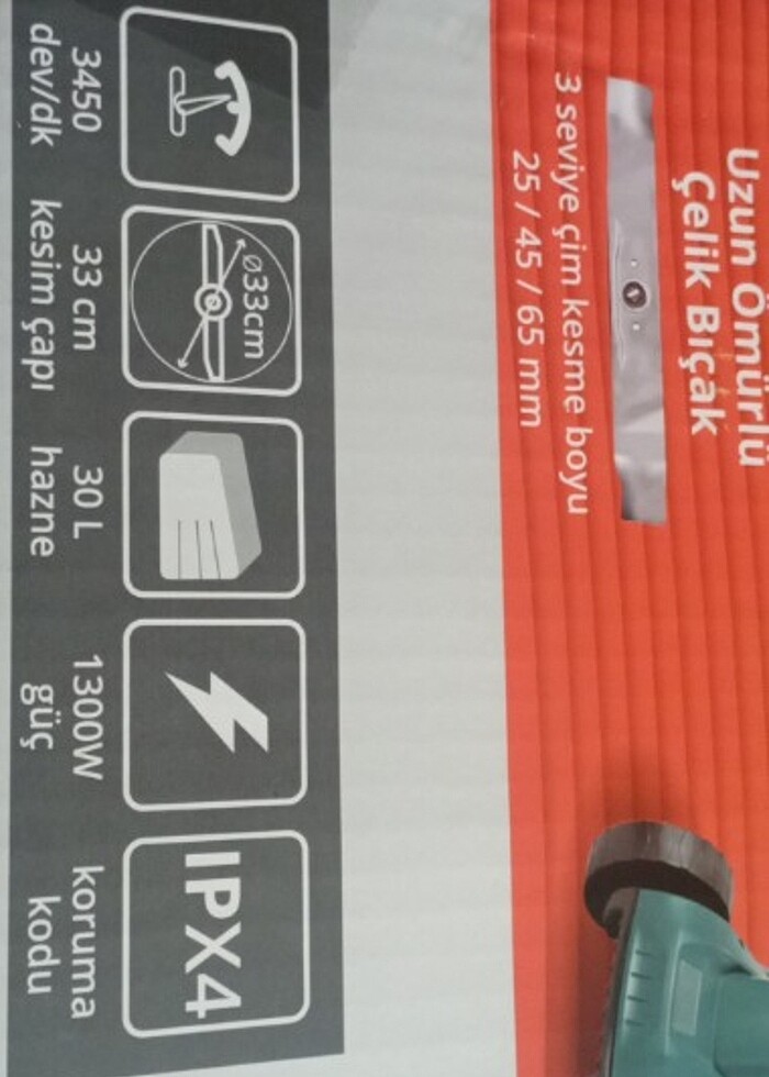 Çim biçme makinası  - Görsel 3