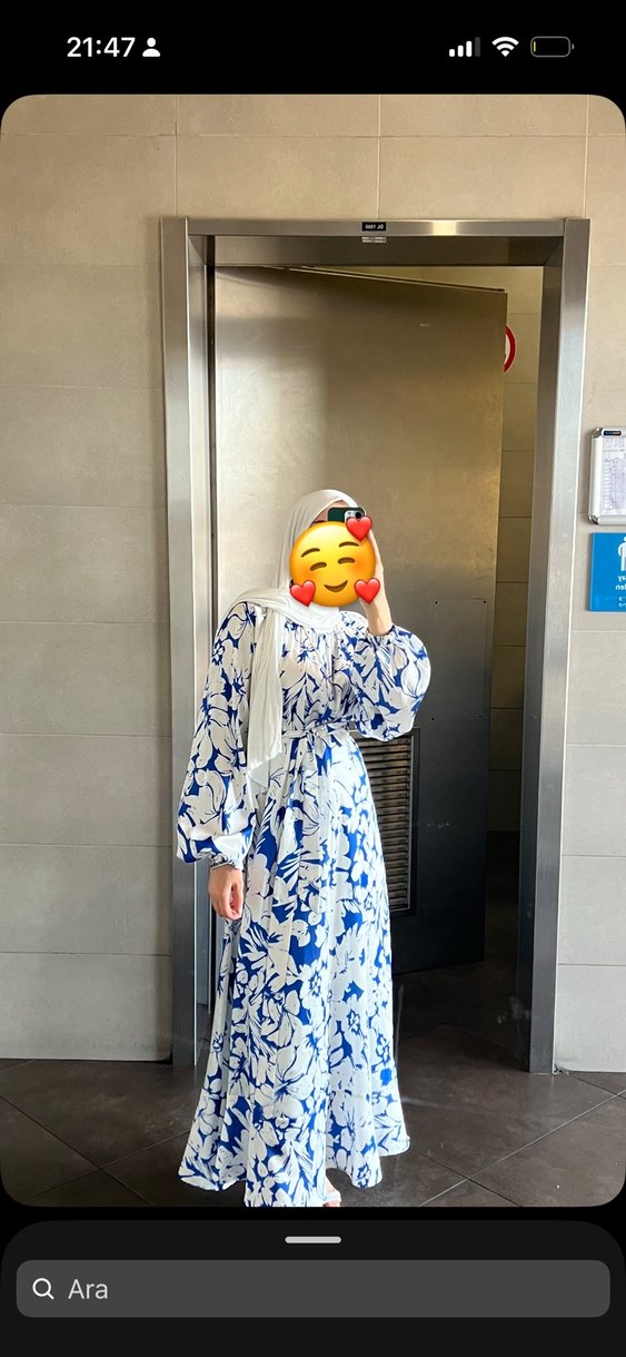 Bohem Uzun Elbise - Görsel 2