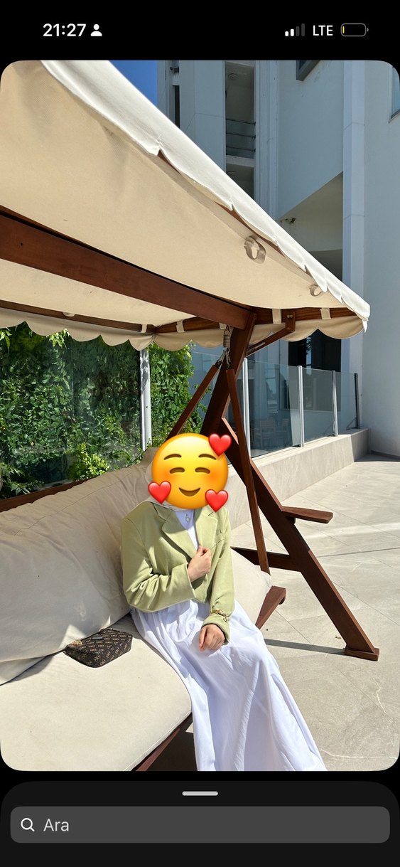 Salaş Kesim Pastel Haki Blazer - Görsel 2