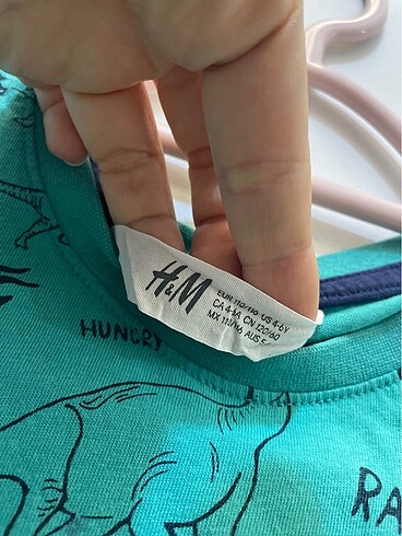 5 Yaş Beden H&M tshirt üst penye