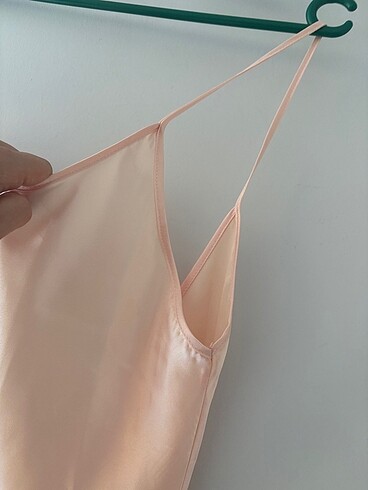 s Beden ten rengi Renk Gecelik şık seksi sırt dekolteli s-m bedenler