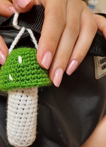 Mantar çanta süsü bag charm