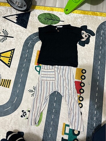 2 tshirt 1 şalvar pantolon
